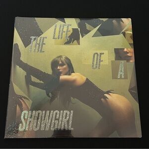 Taylor Swift Shiny Bug Wintergreen & Onyx The Life Of A Showgirl Vinyl Marbled